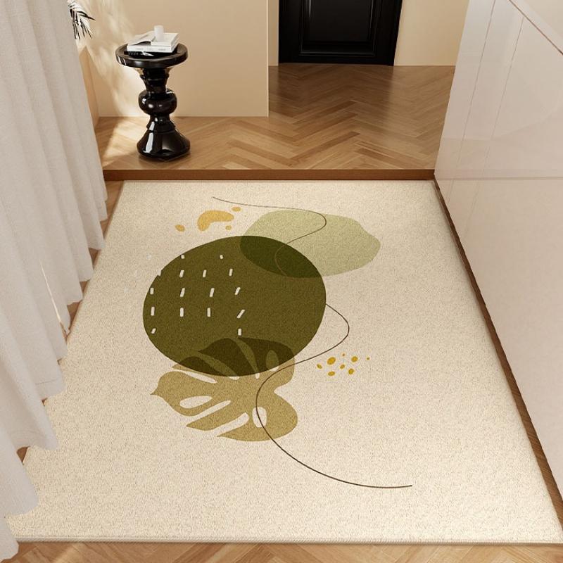 Flower Pattern Rugs for Bedroom Large Area Living Room Decoration Waterproof Carpet Washable Lounge Floor Mat Home Anti-slip Rug