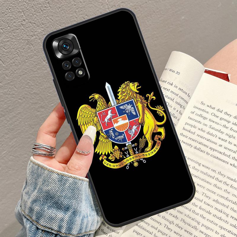 Армения Армянский флаг Чехол для телефона для Xiaomi Redmi Note 14 13 12 9 10 11 15 Pro Plus 13C 10C 12C 14C 15C