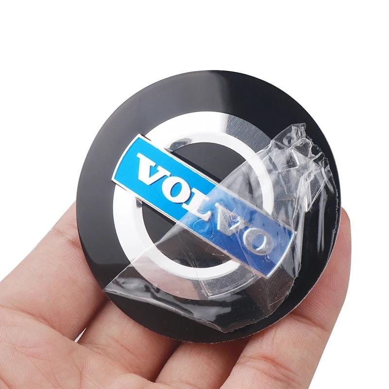 4PCS 56mm Car Wheel Hub Center Cap Logo Emblem Sticker for Volvo XC60 XC90 S60 S90 XC40 V60 V90 V50 T6 Auto Exterior Accessories