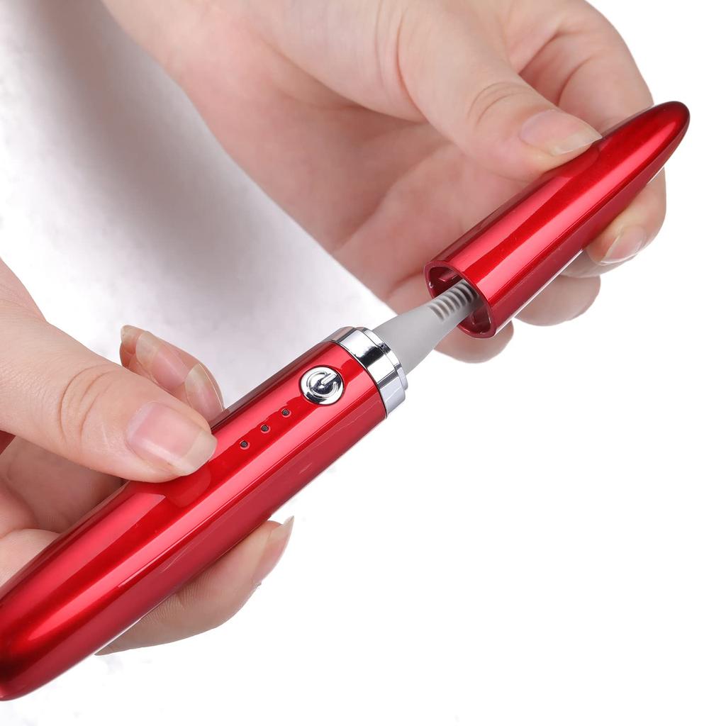 Подогреваемые щипцы для завивки ресниц, перезаряжаемая расческа для завивки ресниц, быстрая естественная завивка, длительная завивка в течение 24 часов, 3 температурных режима, инструменты для макияжа глаз