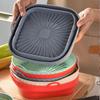 Non-stick Baking Pan Round Square Cheesecake Water Bath Pan Foldable Food Grade Cake Pan Oven Safe Silicone Pan