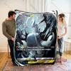 Free Shipping! HD Pokemon Lugia Print Blanket Warm Soft Comfortable Home Travel Blanket Sofa Bedding Cover Blanket Gift for Kids