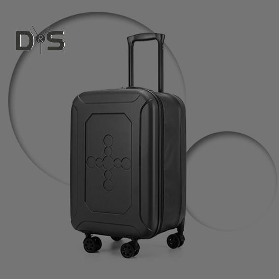 20-дюймовый чемодан для ручной клади, складной дорожный чемодан, ручная кладь с бесшумными колесами, трехзначный кодовый замок, телескопическая тяга