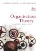 Книга Organisation Theory : Concepts and Cases