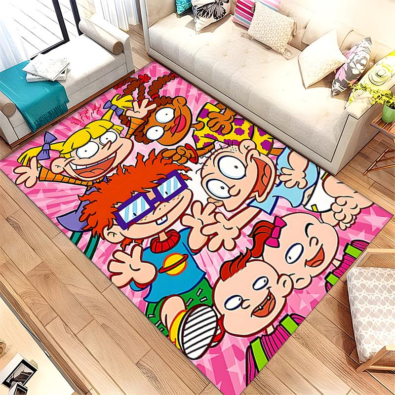 Rugrats (19) Rug Suitable For Living Rooms Bedrooms Computer Rooms Dining Areas And Placement Under Tables And Chairs Also An Ideal Choice For Offices