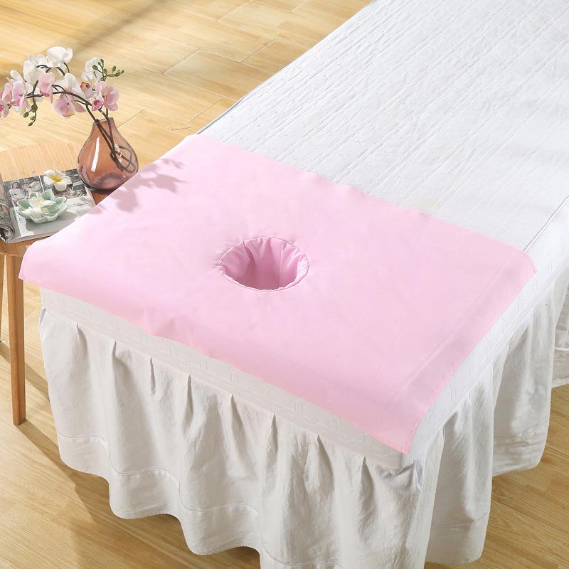 1 шт., модный массажный лист, мягкий водонепроницаемый чехол для красоты и спа-кровати, полотенце для пещеры с отверстием