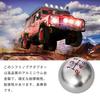 YANYULI Aluminum Shift Knob for Cars, 5 Speeds, Round Aluminum Alloy Accessories, Replacement Parts,