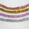 Vibrant Rain Silk Streamer Decorative Party Banner For Wedding And Events In Gold Pink Rose Gold Silver Blue And Green 25cm X 2.75m