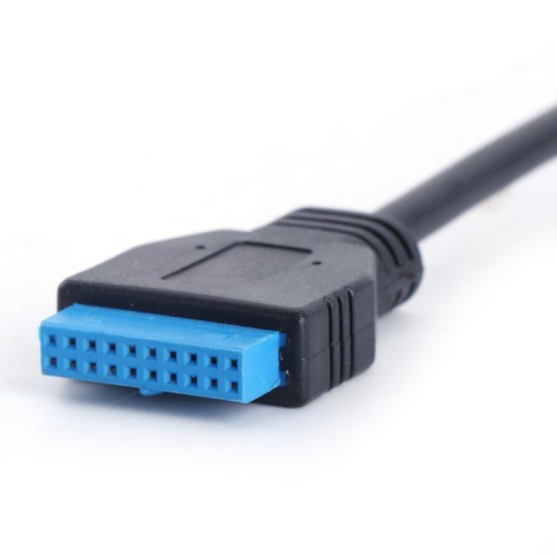 Кабель-переходник 20Pin на 9Pin USB3.0 на 2.0 Разъемы Кабель для материнской платы 20Pin на 9Pin USB2.0 Папа Кабель для материнской платы