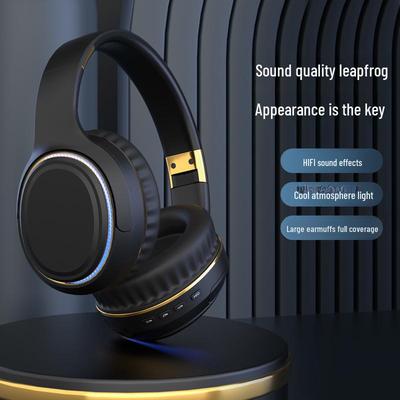 Беспроводная Bluetooth-гарнитура H6 с мощными басами, складной конструкцией и шумоподавлением