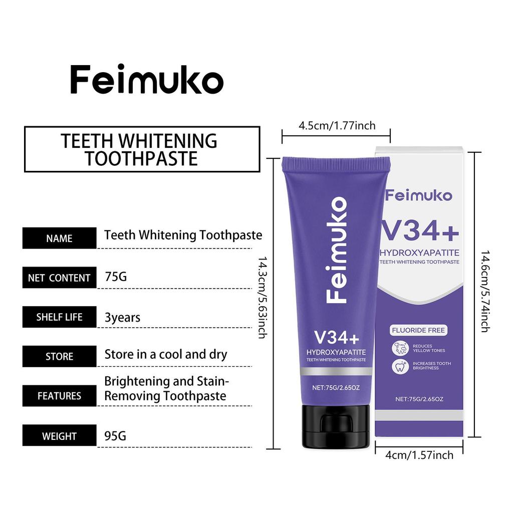 Mild Formula Toothpaste, Refreshing Oral Cleanser for Daily Dental Care & Fresh Breath