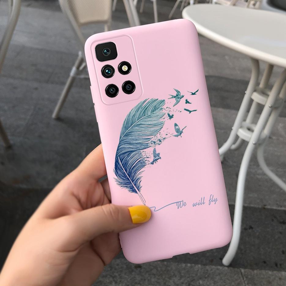 Redmi 10 Case Stylish Sunflower Daisy Cover Case For Xiaomi Redmi 10 Redmi10 Phone Cases 6.5'' Soft TPU Fundas Shockproof Bumper