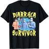 Мем 'Выживший после диареи' Странный Глупый Оскорбительный Юмор Сатира Футболка
