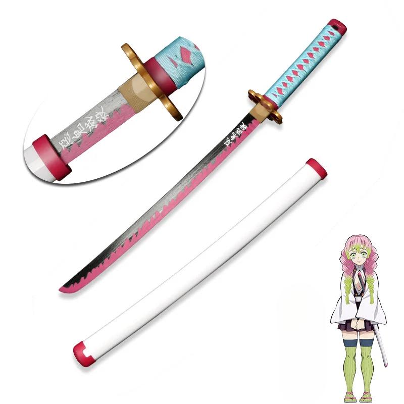 Убийца демонов катана косплей оружие Мицури Синобу Белый Бог огня Танджиро деревянный игрушечный меч аниме персонаж реквизит