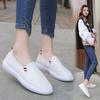 All-match Classic White Shoes Hollow Breathable Non-slip Soft Lightweight One-step Breathable Women's Shoes Women's Leather Shoes