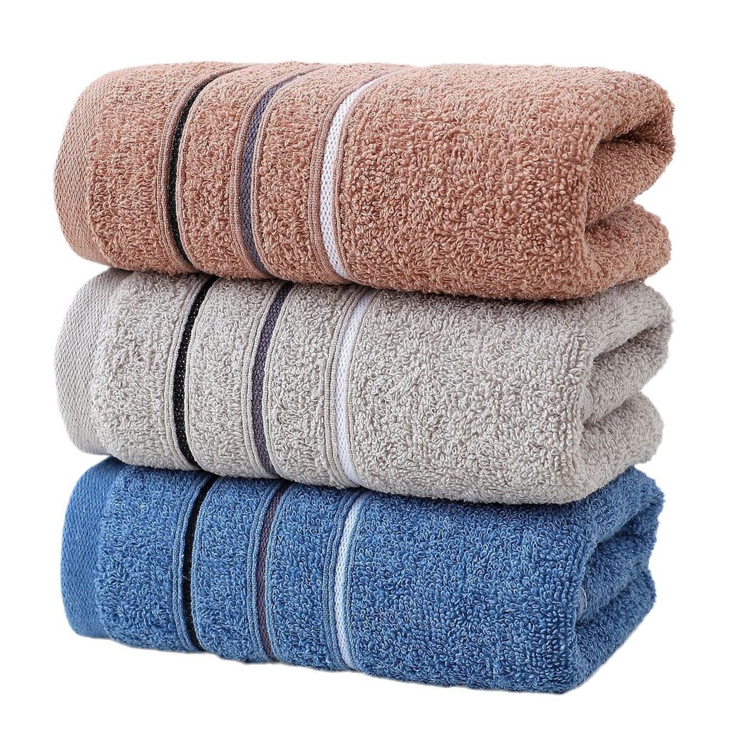 Pure Cotton Absorbent Towel Full Cotton Jacquard Thickened Gift Towel Pure Cotton