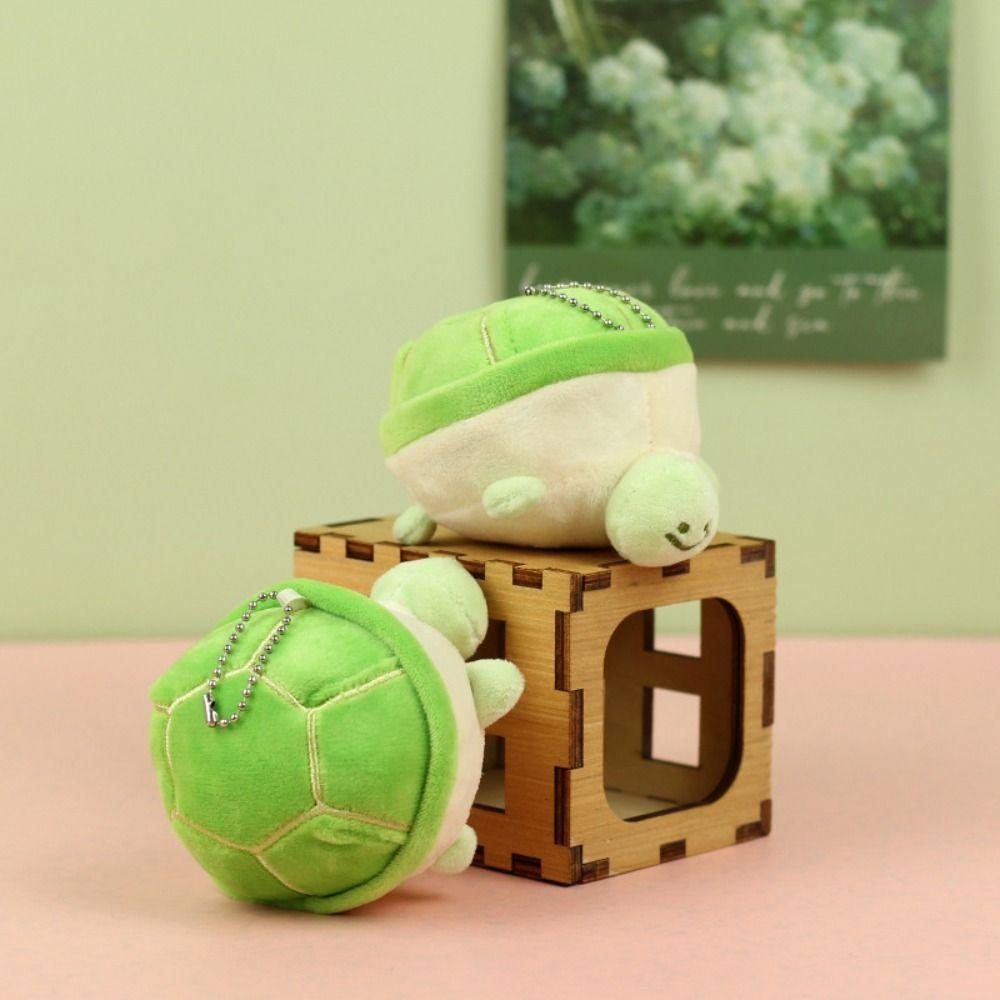 Squeeze sounds Turtle Plush Keyring Turtle Plush Keychain  Korean Style Key Buckle