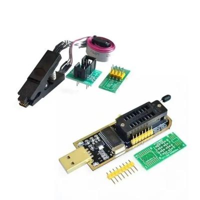 Модуль USB-программатора CH341A для EEPROM Flash BIOS серии 24 25 + Тест-клипса SOIC8 SOP8 для EEPROM 93CXX / 25CXX / 24CXX DIY КИТ