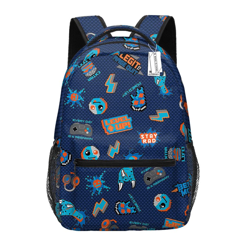 Robles Backpack Elementary And Secondary School Bag Children'S Backpack Cartoon Anime Backpack