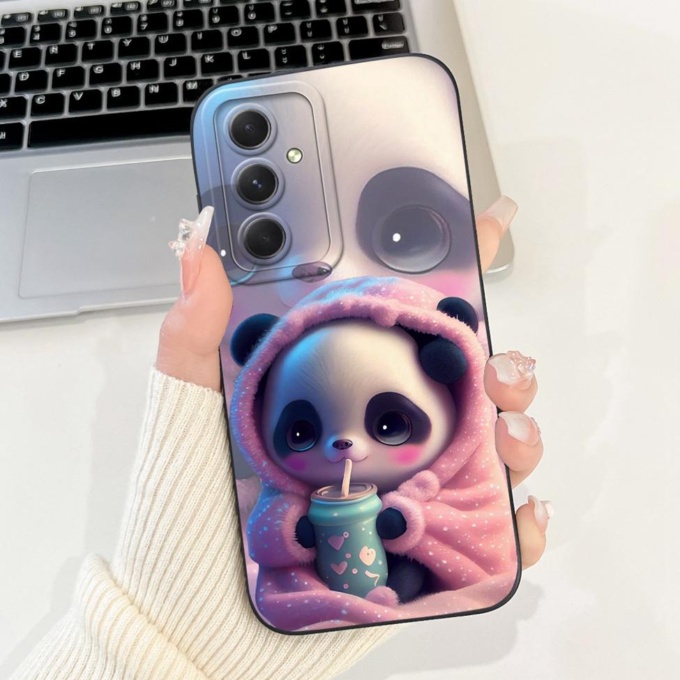 Для Samsung S23 FE S 23 Plus Ultra Чехол Милый Кот Роскошный Забавный Девушка Силиконовый Чехол для Телефона Для Samsung S23 Ultra Funda Coque Capa