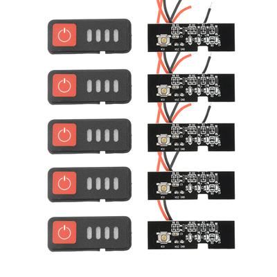 1-5 шт. 5S 18V 21V Индикатор емкости аккумулятора светодиодный дисплей для электрической дрели-шуруповерта Аккумулятор 18650 Литиевый Универсальные аксессуары