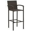 VidaXL Set of 2 Bar Stools, Pub Chair, Bistro Seat, Dining Room Kitchen Living Room Home Interior Furniture, 313451