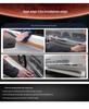 Outai Door Trim & Anti-Collision Strip for Luxgen S5 Sedan - Anti-Scratch Door Panel Modification Sticker