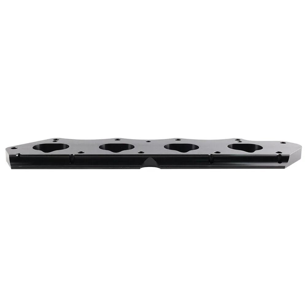 Series H to K Intake Manifold Adapter For Honda Acura Pro K-Series H2K K2H Black Silver Anodized