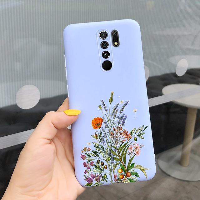 For Xiaomi Redmi 9 Case Cover For Redmi 9T Redmi9 Prime Phone Case Cute Astronaut Painted Soft Back Funda For Redmi 9C NFC Coque