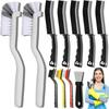 11Pcs Hard Bristle Crevice Cleaning Brush Set Kitchen Cleaning Brush Kit  Window