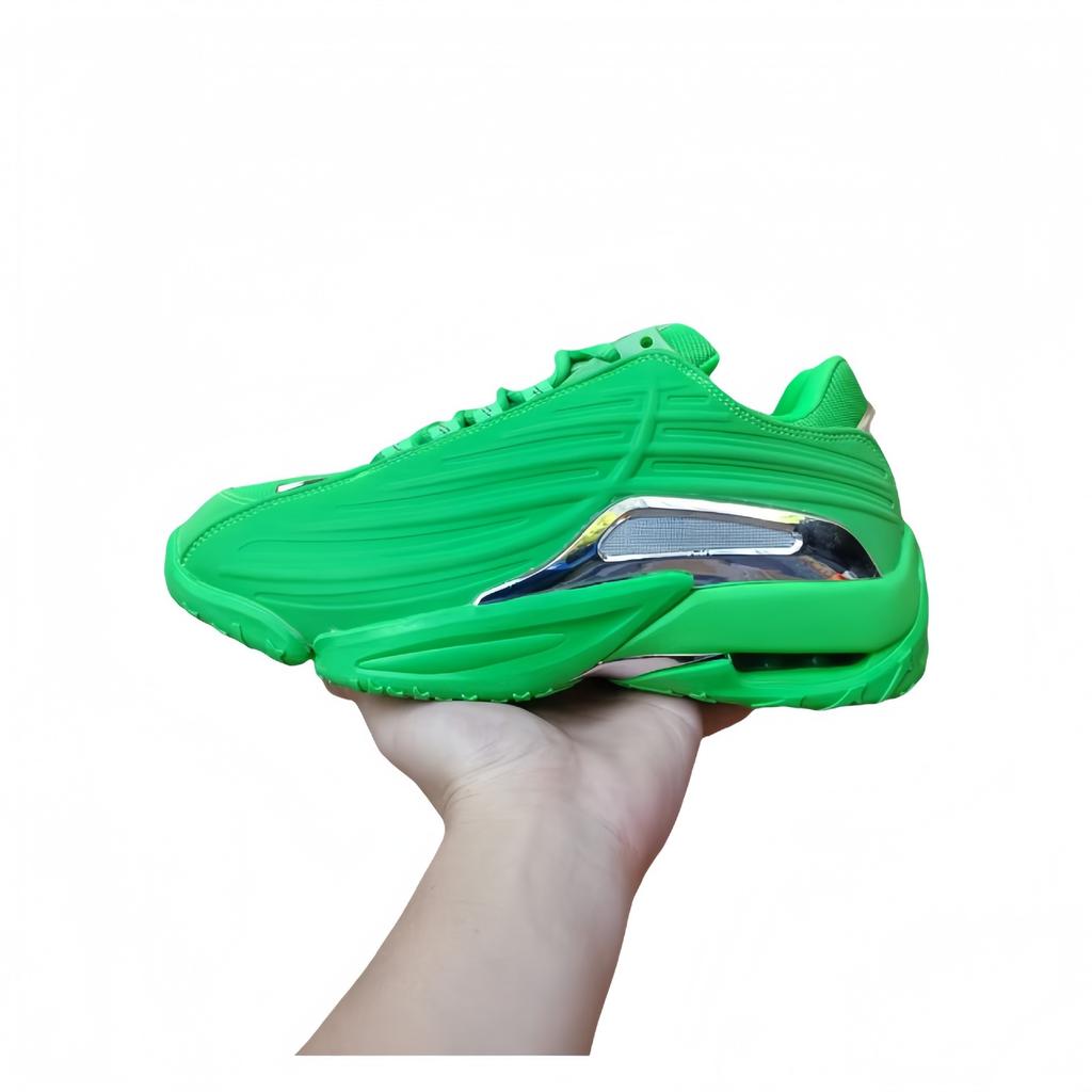 Винтажные баскетбольные кроссовки с толстой подошвой и воздушной подушкой, амортизирующие кроссовки для мужчин и женщин