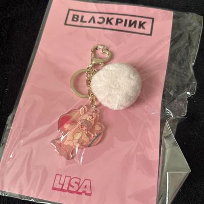 [Б/У] BLACKPINK LISA Брелок-подвеска Фан-встреча