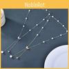 Luxurious Pearl Butterfly Long Sweater Chain Necklace For Women With Chic Style