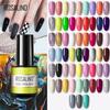 ROSALIND Gel Nail Polish for Manicure Soak Off Nail Art Colorful Series Hybrid Gel Polish Need Base and Top LED Lamp