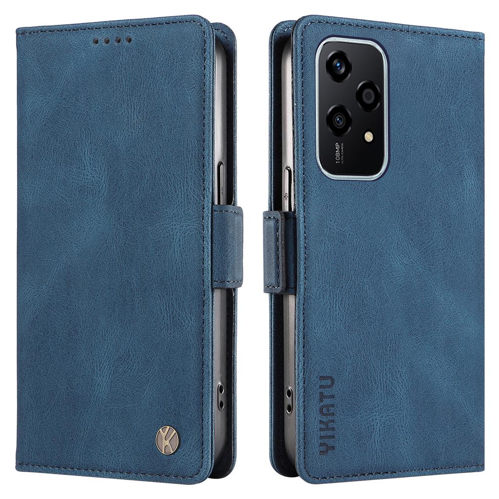 YIKATU YK-005 For Honor 200 Lite Case Card Holders Skin-Touch Leather Magnetic Clasp Phone Cover