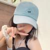 Милая вышитая бейсболка с лисичкой для женщин на лето, новая, с широкими полями, подчеркивающая лицо, маленькая бейсболка для защиты от солнца