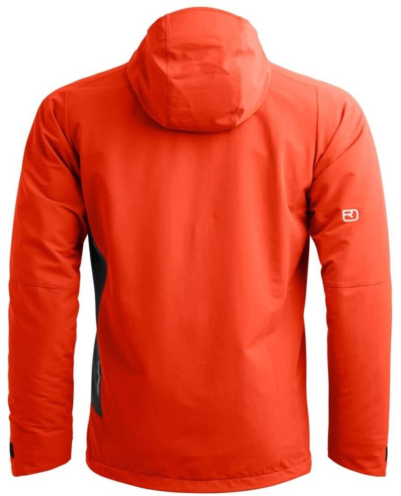 Jacket Ortovox Seceda Softshell Jacket M Hot Orange