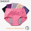 1pcs Panties for Menstruation Mid-high Waist Menstrual Briefs Plus Size Culottes Menstruelles Femme Leakproof Culottes Menstruelles