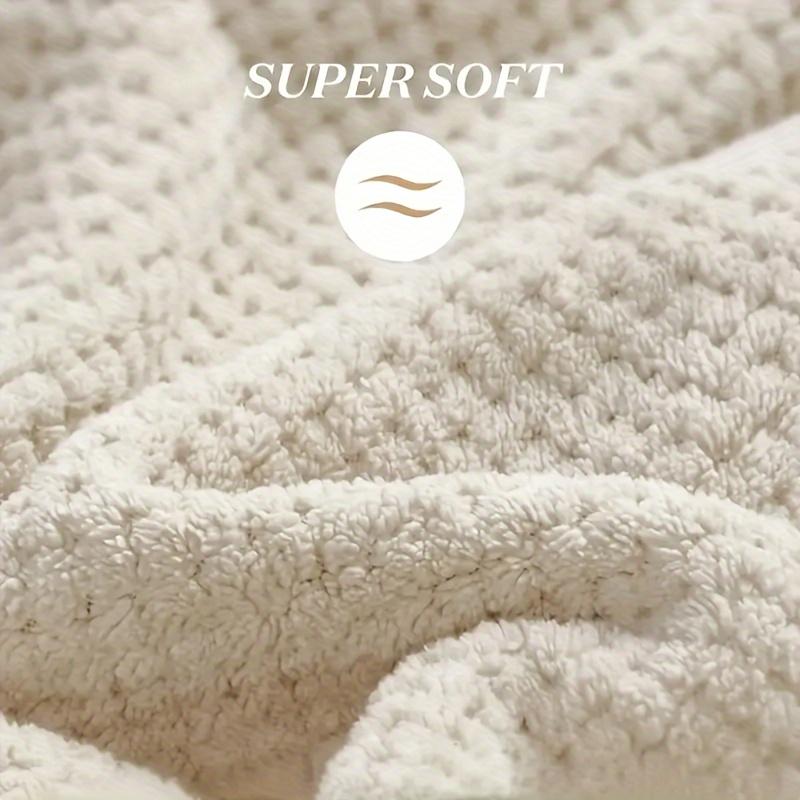 Большое полотенце для сушки волос из микрофибры с эластичным ремешком - быстро сохнет и впитывает воду