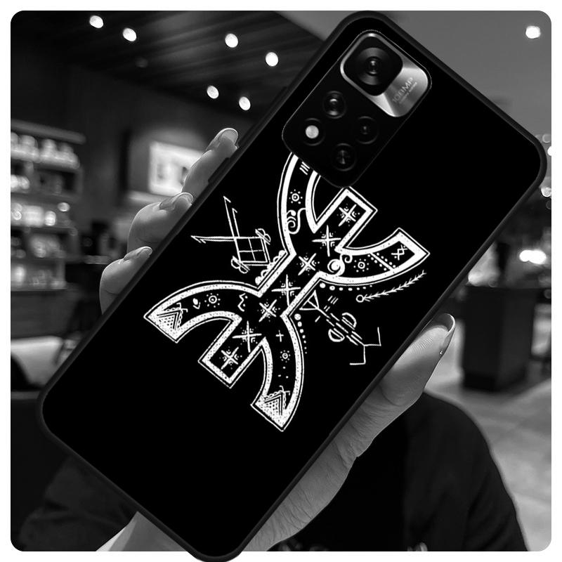 Amazigh Symbol Berber Academy For Redmi Note 11 Pro Case For Redmi Note 12 8 9 10 Pro 8T 9S 10S 11S 12S 12C 9C 10C Coque