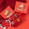 Three Dolphins LIU Year of the Dragon Unisex Mid-Calf Socks (4-Pair Gift Box)