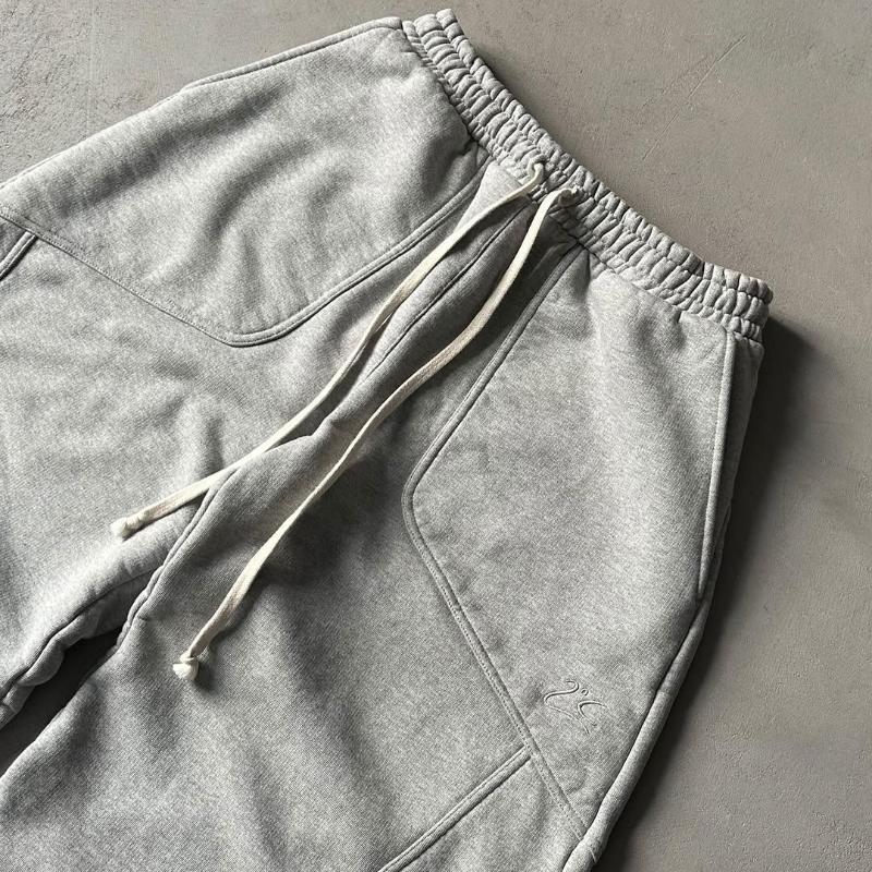 Европейские и американские мужские и женские спортивные брюки с широкими штанинами весна/лето