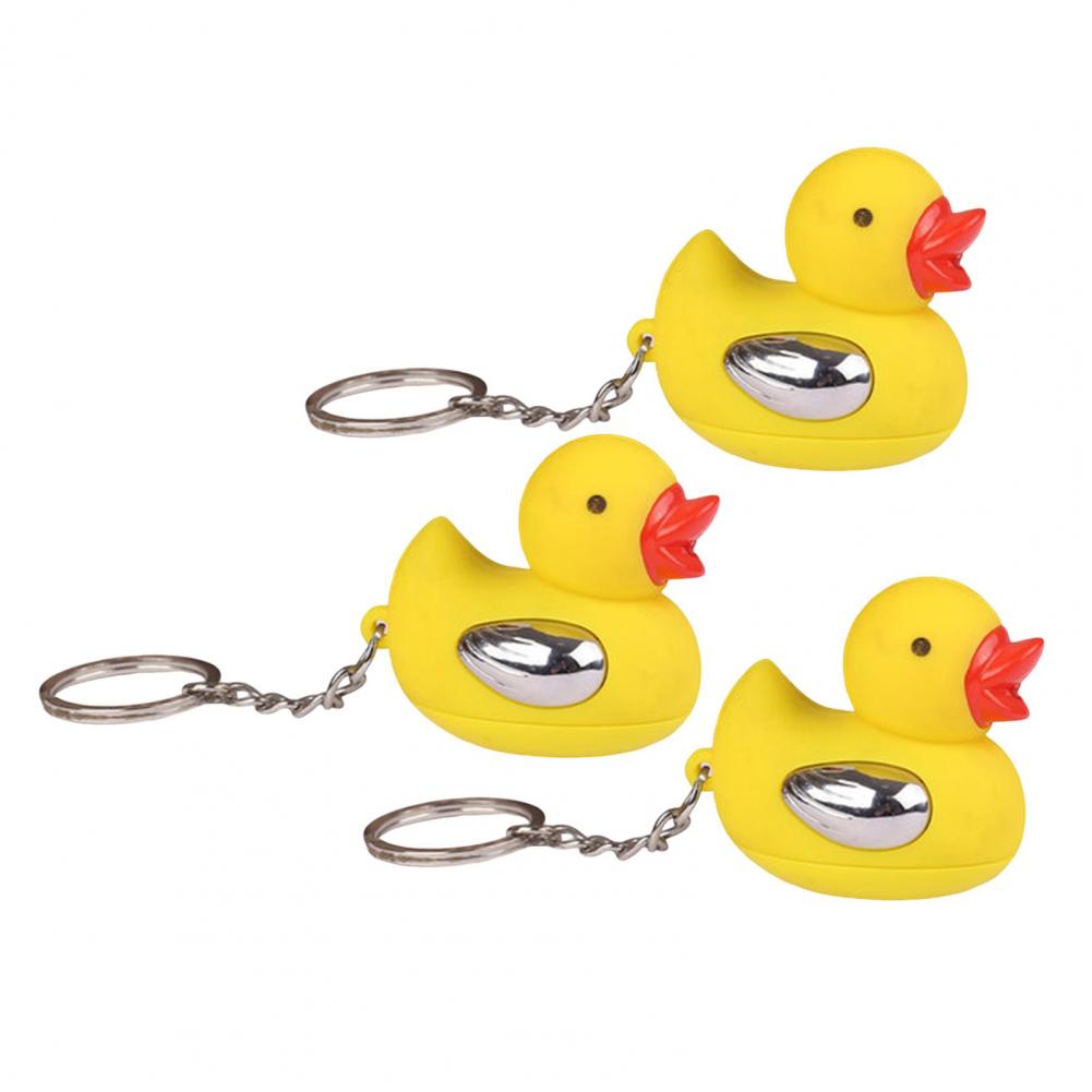 Fun Novelty Keychain Prank Gadget for Joke Lovers Electric Duck Keychain Novelty Gag Gift for Joke Lovers Hilarious for Friends
