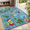 Grinch Christmas Decorations Carpet Rug Soft Washable Antislip Home Living Room Sofa Mats Personalized Christmas Rug