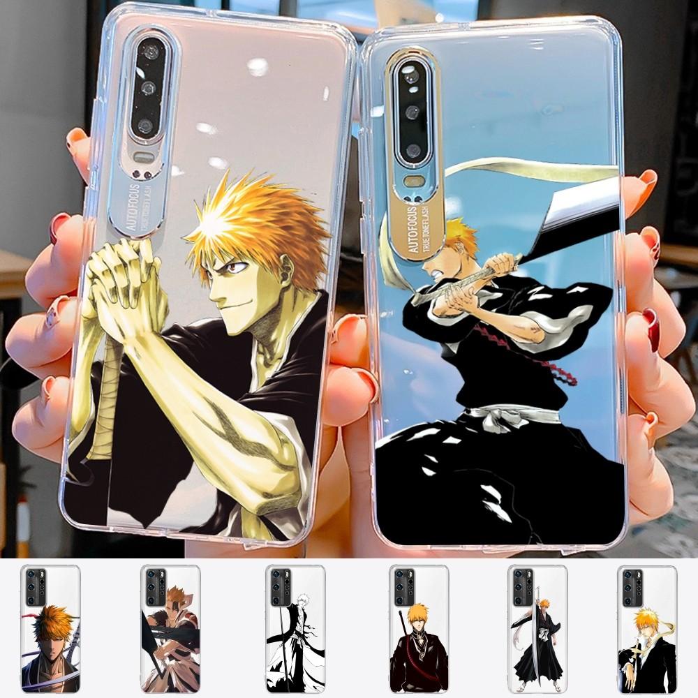 Чехол для телефона Bleach Куросаки Ичиго для Samsung S10 20 22 23 A10 40 для Xiaomi10 Note10 для Huawei P50 20 Honor60 70