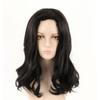 Anime 50CM Tokyo Revengers Keisuke Baji Cosplay Wig Black Long Curly Hair Heat Resistant Hair Synthetic Cosplay Wigs