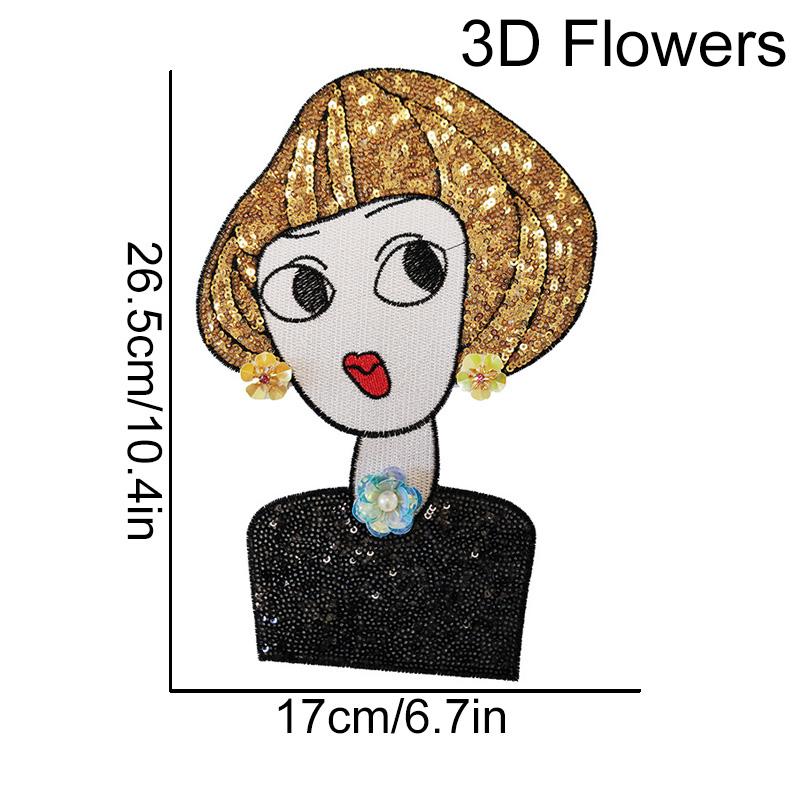 1шт мультяшный персонаж для одежды аксессуары термоклеевые аппликации одежда швейные принадлежности сумка наклейка большой размер