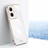 For Vivo V29 Lite Case Luxury Square Plating Vivo V2244 Phone Case ShockProof Silicone Back Cover Fundas