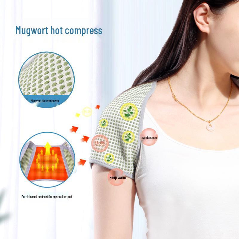 Полынь Подогреваемый Защитник Плеч и Шеи Майка - Бесплатная Доставка при Заказах от 50+