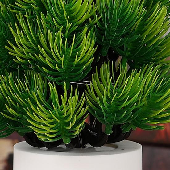 Night Light Pine Cypress Tree Simulation Lamp Battery Operated Desk Night Light